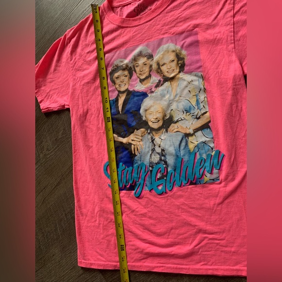 The Golden Girls Neon Pink Women’s T-shirt - Size Small - Picture 3 of 4